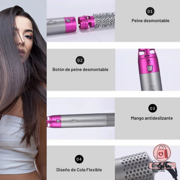 🌟Cepillo Alisador Secador 5 en 1 Multistyler🌟